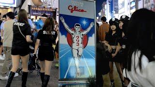 Halloween in Osaka - bunnies, policewomen, Spider-Men & even Spider-Kid