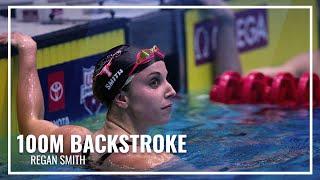 Regan Smith Charges to Victory in 100M Backstroke | 2025 Toyota National Championships