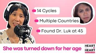 Getting Pregnant After 45, It's Possible! // Real Fertility Stories on Heart to Heart with Dr. Luk