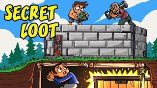 We found his SECRET LOOT ROOM that gave us the BEST START in Rust!!!