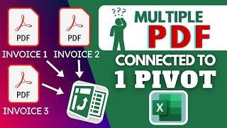 How To Extract Data From Multiple PDF To an Excel PIVOT Table Using Power Query