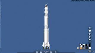 Как собрать ракету ПКА-2 для полета на луну в SFS