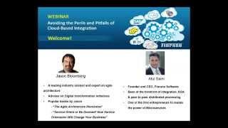 Webinar - Avoiding the Perils and Pitfalls of Cloud Based Integration