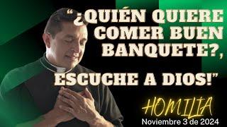 Padre Chucho - Homilía Domingo 3 noviembre