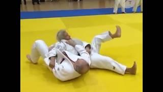 Putin Spars With Russian Judo Team