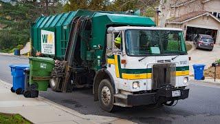 Volvo Xpeditor - Amrep Octagonal Side Loader Garbage Truck