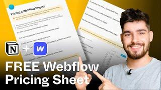 How To Price Your Webflow Projects in 2022 (Free Guide Download)