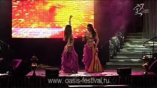 Duet "Oasis Dance" - Ebru and Darya Kopnenkova.  XI International Oasis Festival.