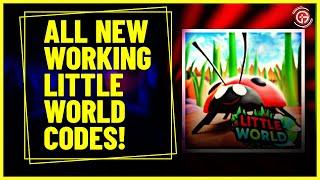 ALL NEW LITTLE WORLD CODES FEBUARY 2021| ROBLOX LITTLE WORLD