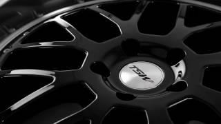 TSW Alloy Wheels Valencia - Black with Mirror Lip