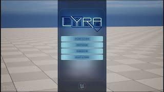 UE5 Lyra How To Setup Your Own Main Menu Background