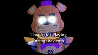 i finally Completed the demo of Fred-bear's Mascot Simulator Remastered!!!