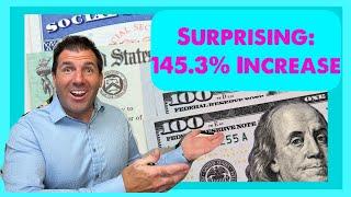 145.3% INCREASE & Your Social Security, SSDI, SSI, VA Benefits