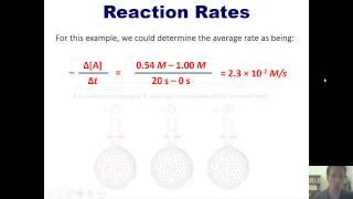 Chapter 14 – Chemical Kinetics: Part 1 of 17