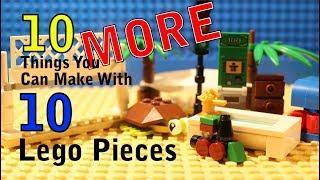 10 MORE things you can make with 10 Lego pieces