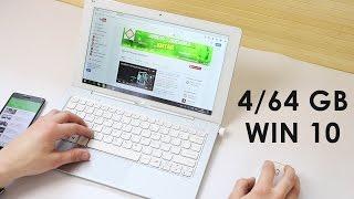 ПЛАНШЕТНЫЙ КОМПЬЮТЕР из КИТАЯ 4/64GB на WIN10 и ANDROID + КОНКУРС