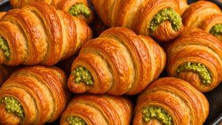 Croissants that drive everyone crazy! Nobody knows this recipe! So cheap and easy!
