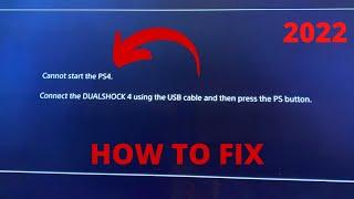 Cannot Start the PS4 - Safe Mode Loop - How to Fix (2022)