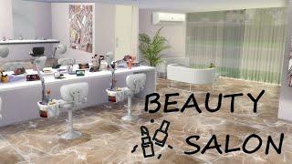 BEAUTY SALON | САЛОН КРАСОТЫ The sims 4 | CC Speed Build