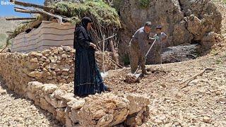 With natural stones towards peace: building a stone platform for a settlement