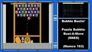 Bubble Bustin' - Puzzle Bobble: Bust-A-Move (SNES) (8-bit Cover) (Namco 163)