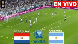 EN VIVO : Argentina vs Paraguay | Eliminatorias 2024 | Transmisión en vivo