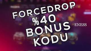 Forcedrop %40 promo code : ENN