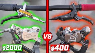 Are $2000 mountain bike brakes THAT much better?