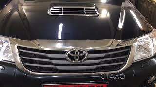 Реставрация передней части Toyota HILUX (восстановление кузова)