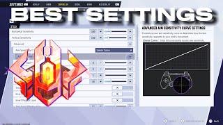 THE BEST MARVEL RIVALS CONTROLLER PLAYER SETTINGS & SENSITIVITY TO *FIX AIM ASSIST* - Marvel Rivals