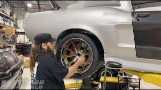 Forgeline Center Lock Wheels for our '68 Mustang Fastback Build