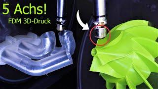 ! REVOLUTION ! Der "fortschrittlichste" FDM 3D-Drucker der WELT!? 5-Achs FDM Drucker | VSHAPER