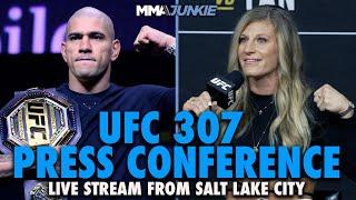 UFC 307 Pre-Fight Press Conference | LIVE from Salt Lake City