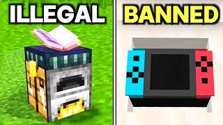 45 Illegal Minecraft Build Hacks!