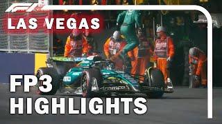 FP3 Full Highlights - 2024 Las Vegas Grand Prix F1