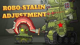 Turning of Robo-Stalin Devices - Cartoons about tanks