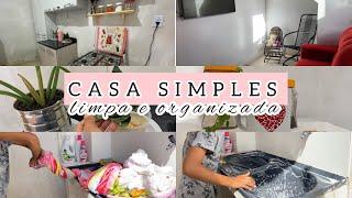 CASA SIMPLES LIMPA E ORGANIZADA / Samara Oliveira