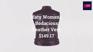 Katy Womens Bodacious Leather Vest