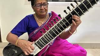 Bantureethi Koluvu | Saint Thyagaraja | Sitar - Meena Raman