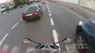 Arad - Romania, lane splitting