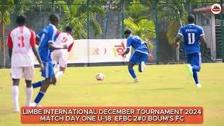 Limbe International December Tournament: EFBC 2#0 Boum's FC