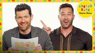 How Well Do 'Bros' Stars Billy Eichner & Luke Macfarlane Know Each Other? | Vanity Fair