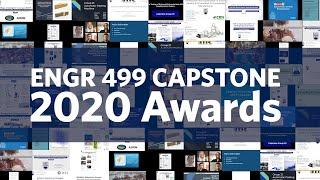 ENGR 499 Capstone 2020 Awards