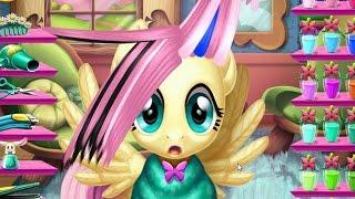 ПОНИ ИГРЫ. ФЛАТТЕРШАЙ НЕДОВОЛЬНА НОВОЙ ПРИЧЕСКОЙ. My little pony мультик игра