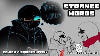 Strange Words //Comic Dub// (Undertale AU Sanses)