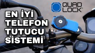 QUADLOCK - EN İYİ MOTOSİKLET TELEFON TUTUCU SİSTEMİ