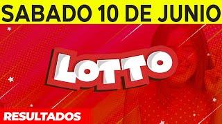 Resultados del Lotto del Sábado 10 de Junio del 2023