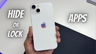 How to Hide Apps in iPhones - Lock apps in iPhone || Best Applock for iPhone