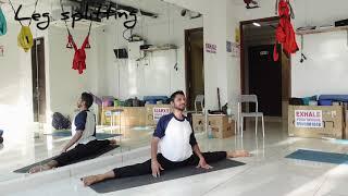 Top  Benefits U get from leg Splits with Exhale Yoga School...  Deeply Stretches the Thighs.