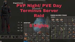 Heavy D Base Raid @ Zombie Land Aftermath | Terminus | Night-PVP | Day-PVE